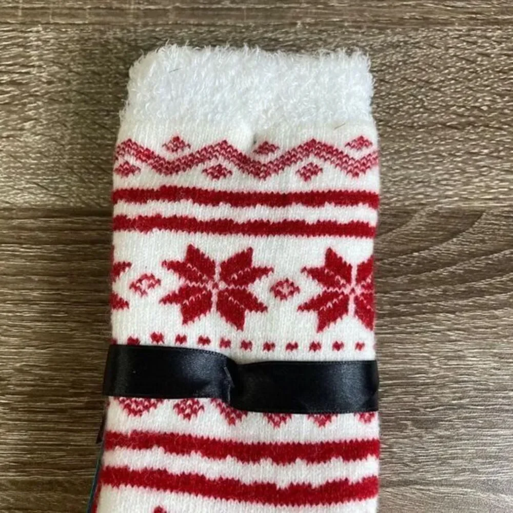 Aromasoles Socks Infused Rose Shea Butter Slipper‎ Lounge Womens One Size
